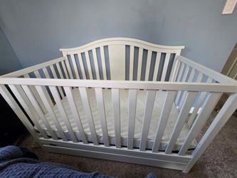 White Baby Crib