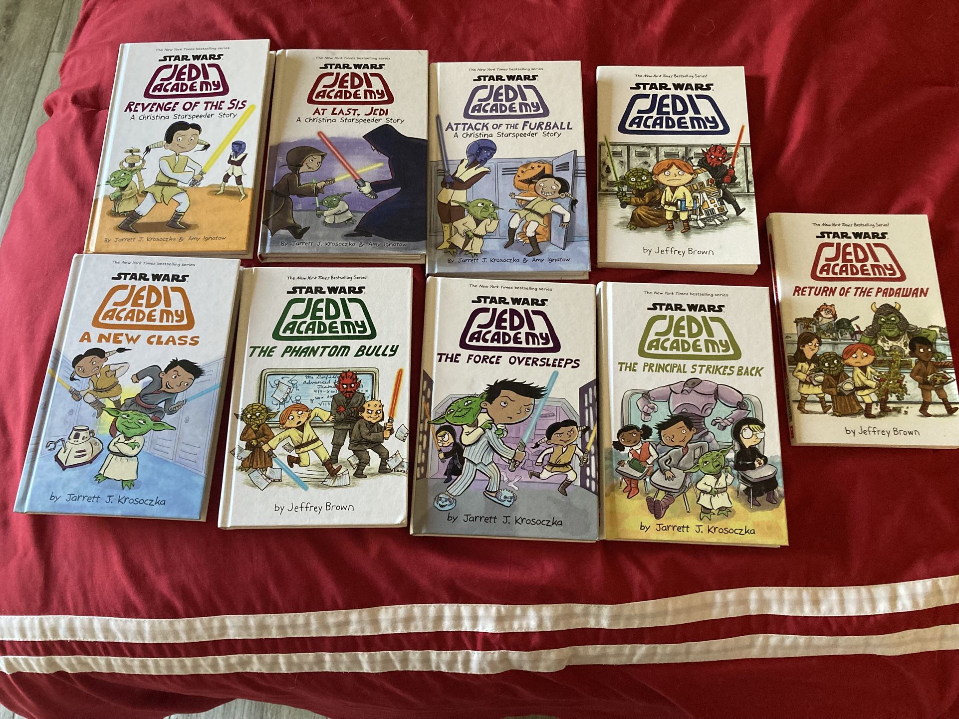 Star Wars Jedi Academy Books (9)