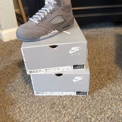 Jordan 5 Wolf Gray