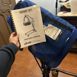 Drive Medical 13023SV Hydraulic Patient Lift , Six Point Cradle, 