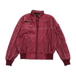 Style Auto Competition Racing Jacket Large L Mens Hoodie Bomber Windbreaker 80s