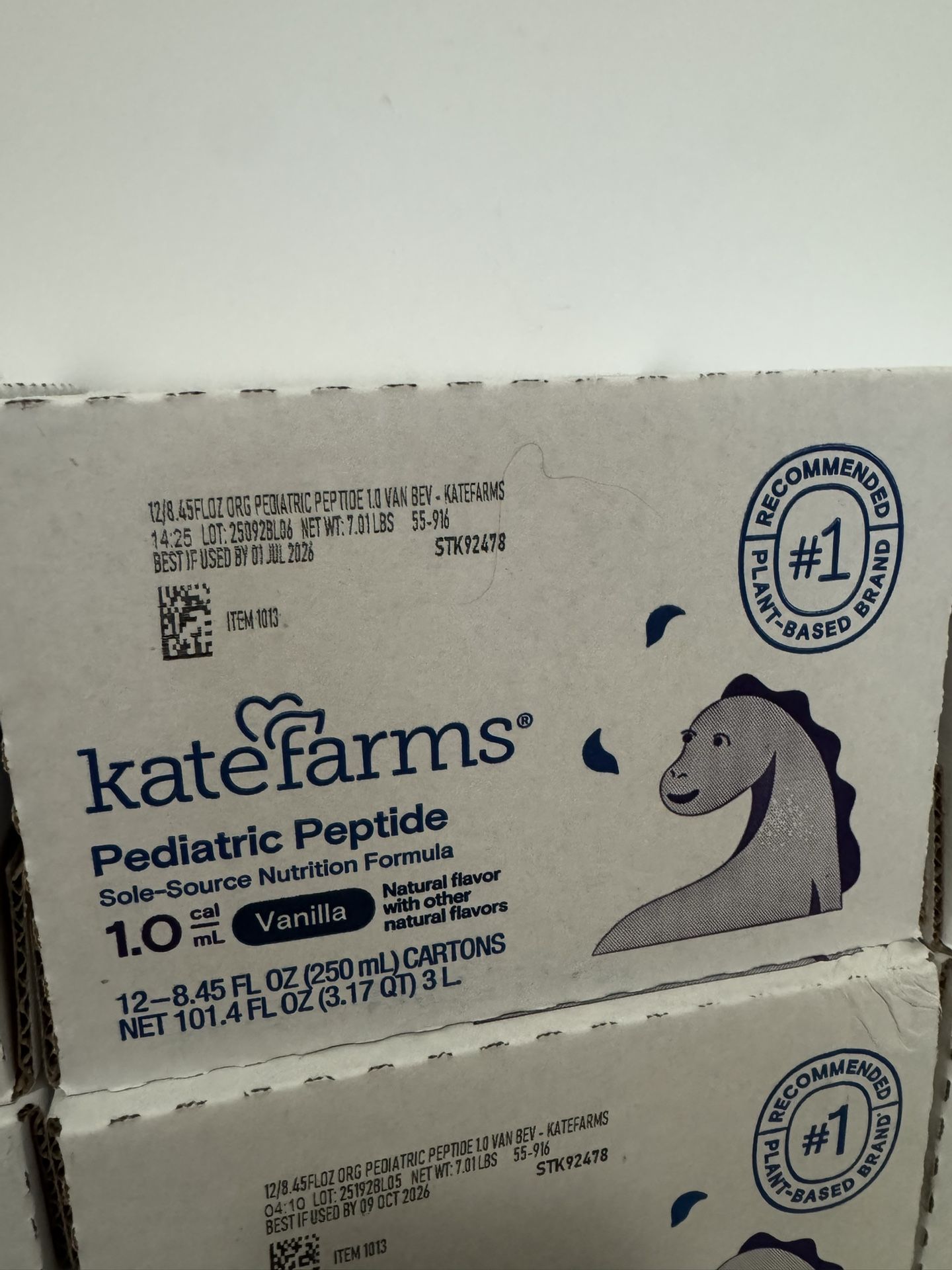 Kate farms Pediatric Peptide 1.0 “ Vanilla “