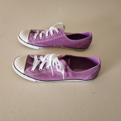 Converse All Star - Purple Women  Size 10
