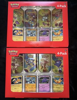4 Pack 151 mini tins