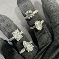 IGI Certified Lab Diamonds Hand-Set Engagement Rings - 10k-18k Gold (White, Yellow, Rose) - Custom Designs to Start