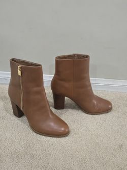 Michael Kors Leather Boots Size 8M