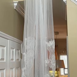 10 Ft Ivory-colored WeddingTrain