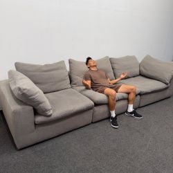 This sofa is more comfy than your bed - 3 piece Cloud Couch *Half Priced* 1.5k Retail - Can Deliver