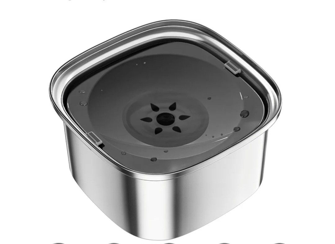 UPSKY 3L Dog Water Bowl 101oz Stainless Steel
