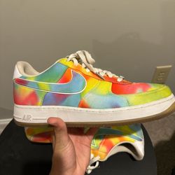 Nike air force 1 tie dye chicagos size 11.5 no box