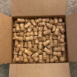Used champagne corks, 250 pieces!