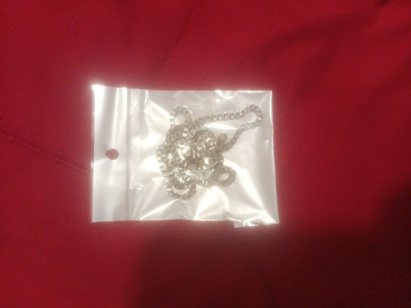 25.5" Long - Sterling Silver Necklace