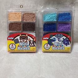 Perler Bead Neutral And Cool Colors Mini Beads 16,000 pcs