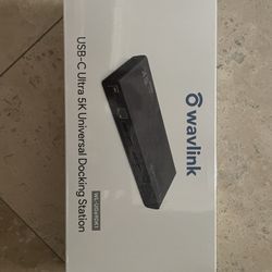 Wavlink USB-C Ultra 5k Universal Docking Station - New In Box