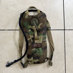 Vintage military Camelback Drinking Backpack.