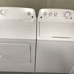 Kenmore He Top Load Washer With Agitator And Has Dryer Set In White