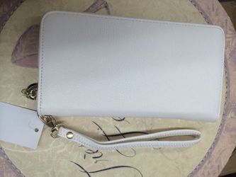 White wallet