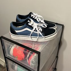 Blue Vans Size U.S Men 5