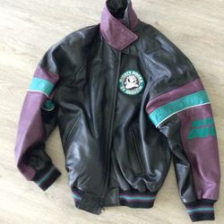 Leather Jacket Mighty Ducks