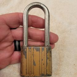 Vintage Corbin Sesamee Combination Lock With Combination Code