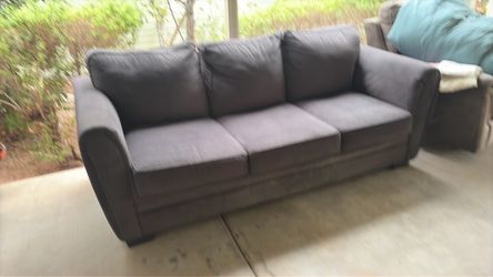 Gray sofa