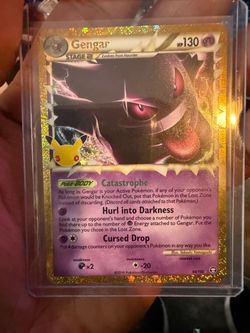 Gengar 94/102 pokemon 30th celebration