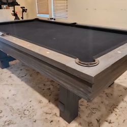 Pool Table 8' W/delivery Install New Felt Any Color 