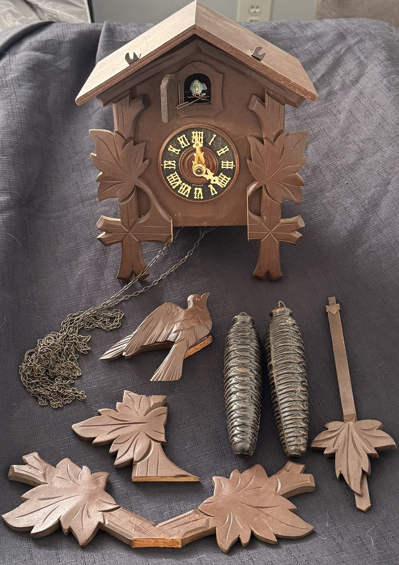 Coo Coo Clock Made in Germany for Parts Or Repair