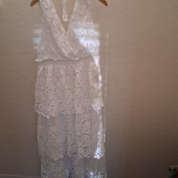 White Lace Dress