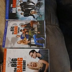 Big Bang Theory Complete Seasons 1, 3, 4