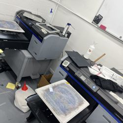 2 Epson F2100 Dtg Printer