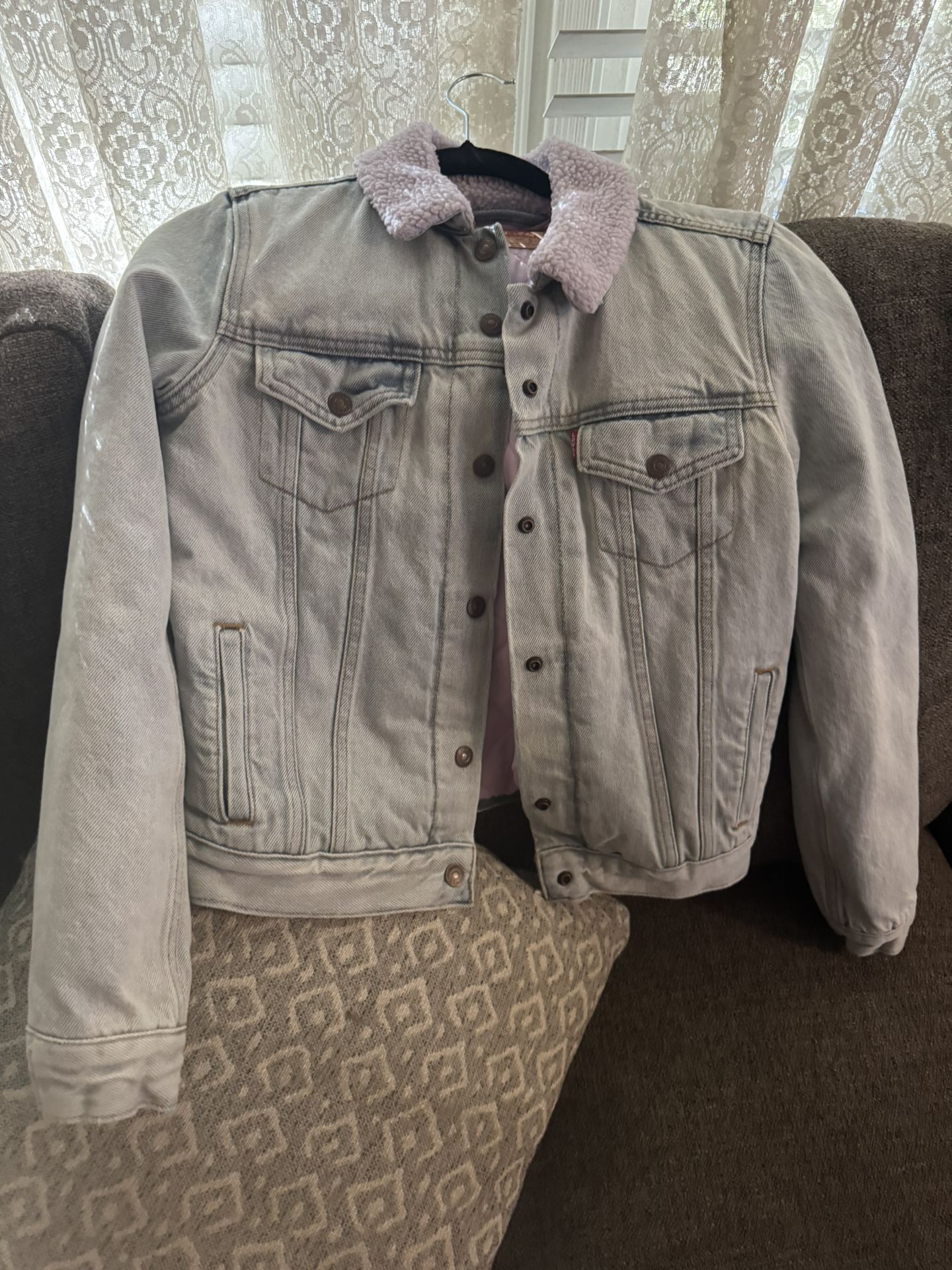 Levi's Original Sherpa Trucker Jacket Women's Size Small