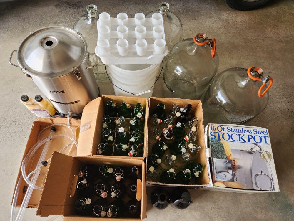 Home brewing - reusable beer bottles