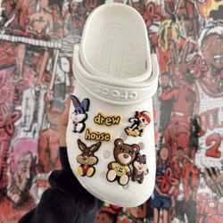 Justin Bieber Drewhouse croc charms