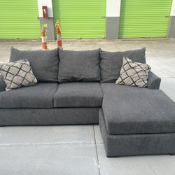 Grey Sectional Couch 