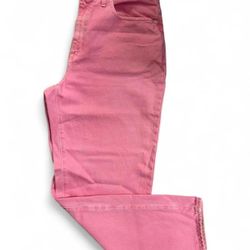 Madewell Pink Denim Jeans