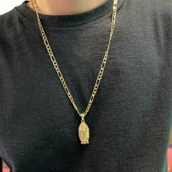 Virgin Mary Gold Filled / Virgen Maria Baño En Oro 🔥