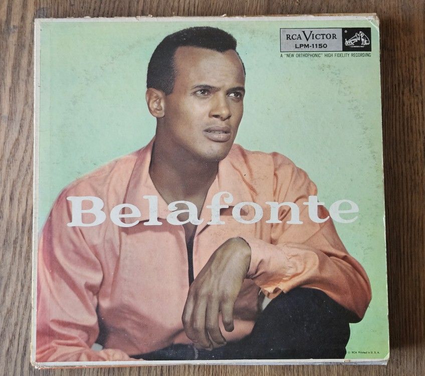 Vintage LP Vinyl Midcentury Record ALBUM Harry Belafonte
