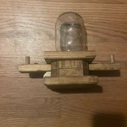 Wooden candy dispenser 