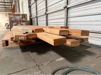 Plywood and 2” x 4”