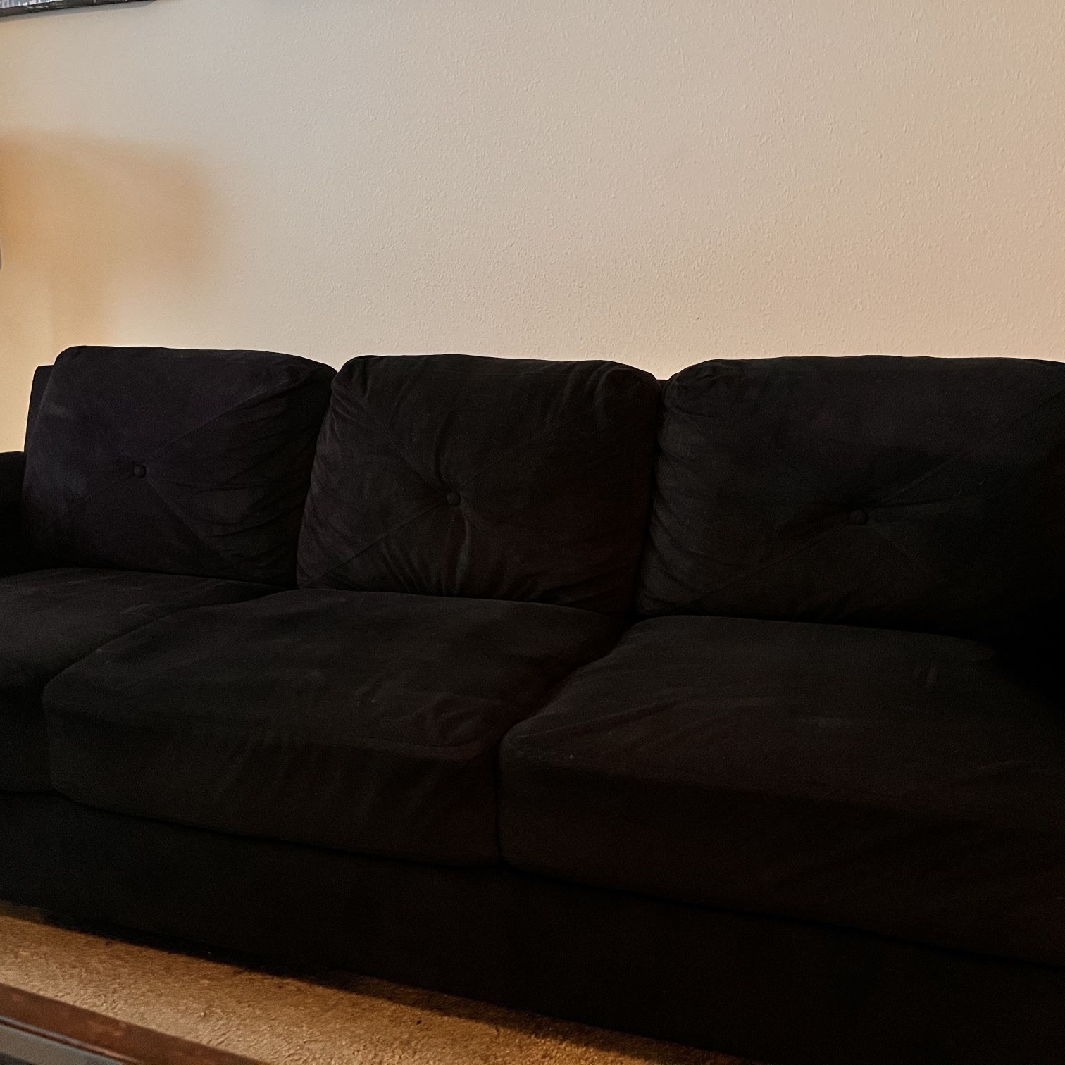 Black Living Room Sofa