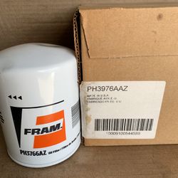 Fram Oil Filters $1.25 Each