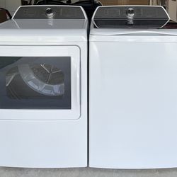 GE Profile Washer Dryer Set 