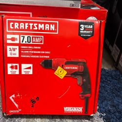 Craftsman 7.0amp 3/8 Corded Drill / Driver
