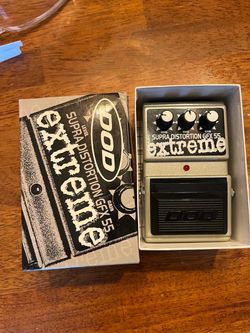 DOD Supra Distortion GFX55 Guitar Pedal