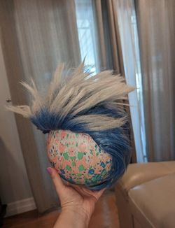 Blue Wig