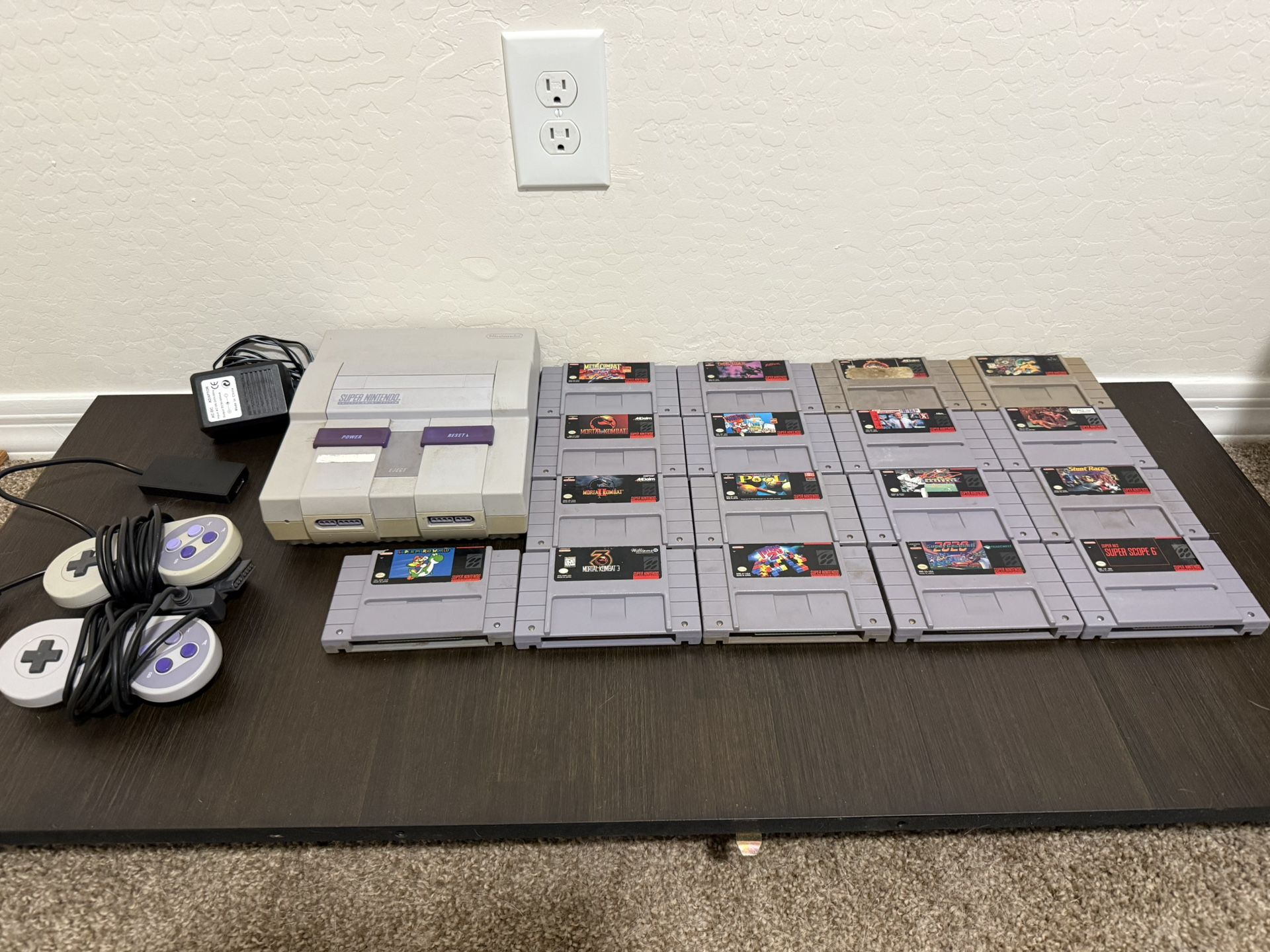 🔥 SNES Classic Bundle | 17 Games + Controllers + HDMI Converter! Works Perfectly!