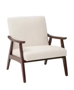 Davis Linen Fabric Arm Chair