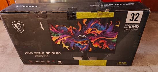MAG 321UP QD-OLED 32-inch 3840 x 2160 (UHD) 165Hz