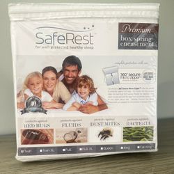 Twin Size Box Spring Encasement For Mattress 